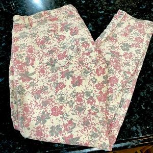 DRIFTWOOD Floral Jeans Size 28